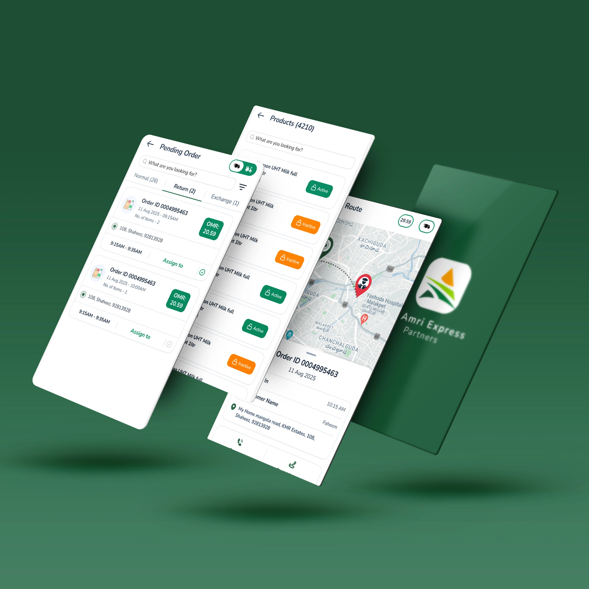 Al Amri Express Partner App