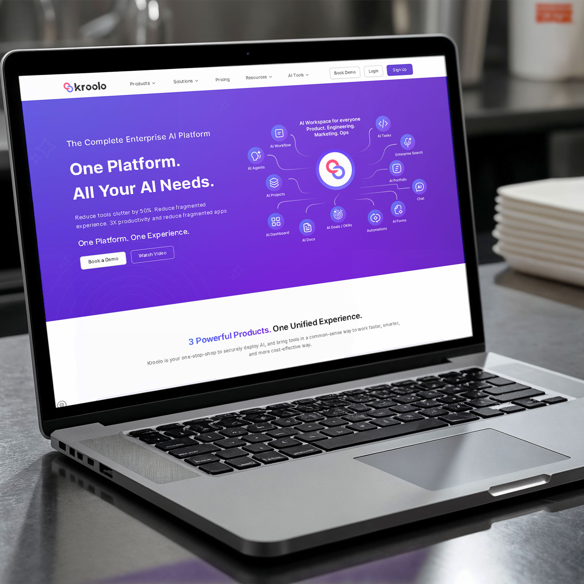 Kroolo – AI Work Operating System (WorkOS)
