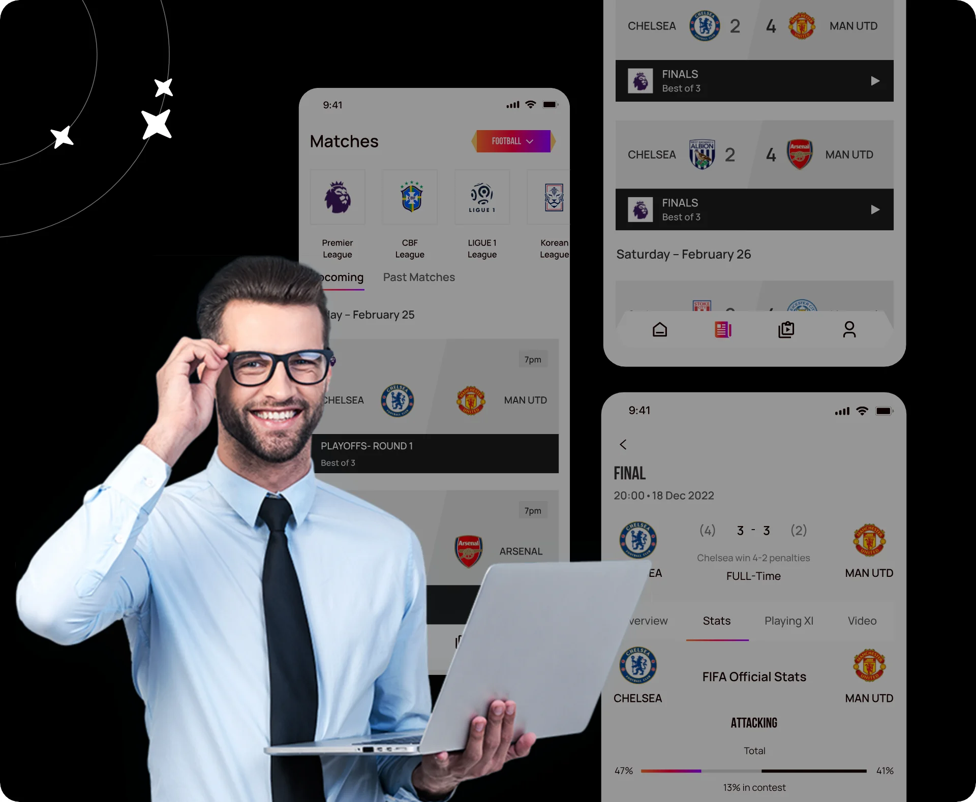 Hire the Best Fantasy Sports App Developers — hire developers illustration