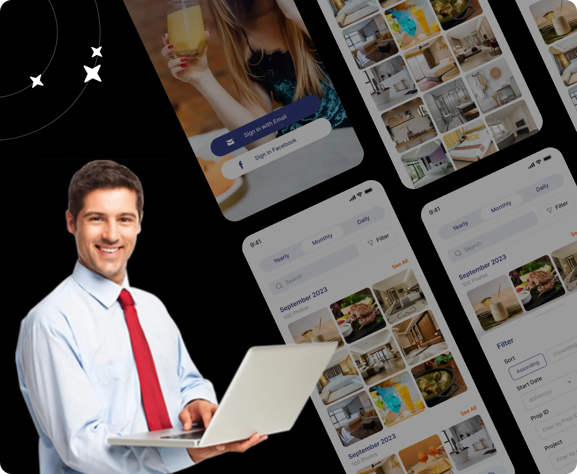 Hire Restaurant App Developers: hire developers illustration